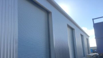 Roller security shutters